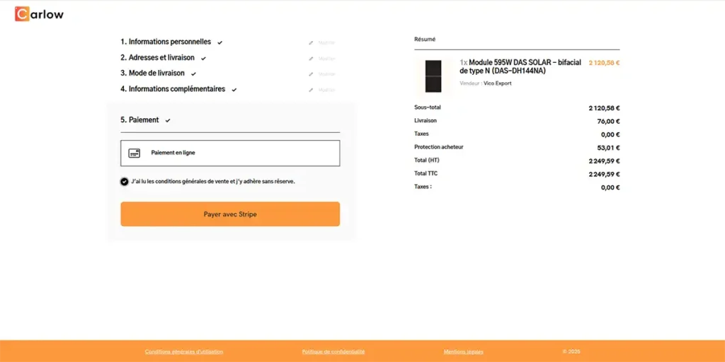 Paiement sécurisé Carlow