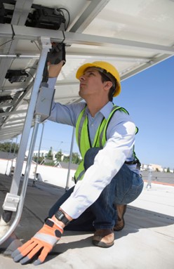 Réparation de module solaire