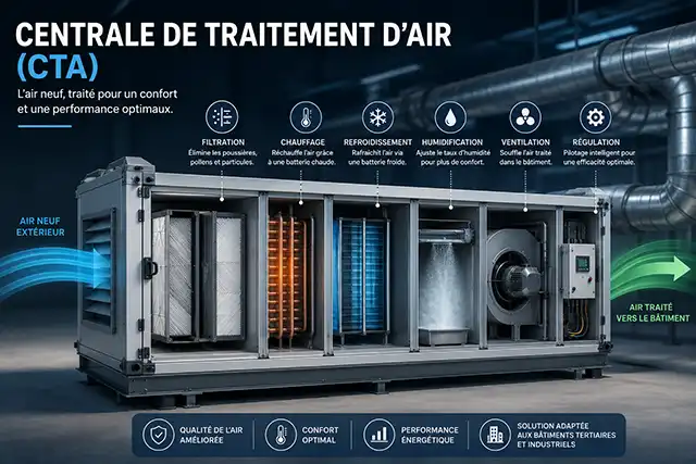 Centrales de traitement d’air (CTA)